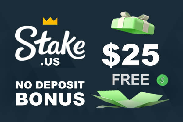 Stake.us 25 USD No Deposit Bonus Claim - America Social Casino - Get the best Welcome Offer